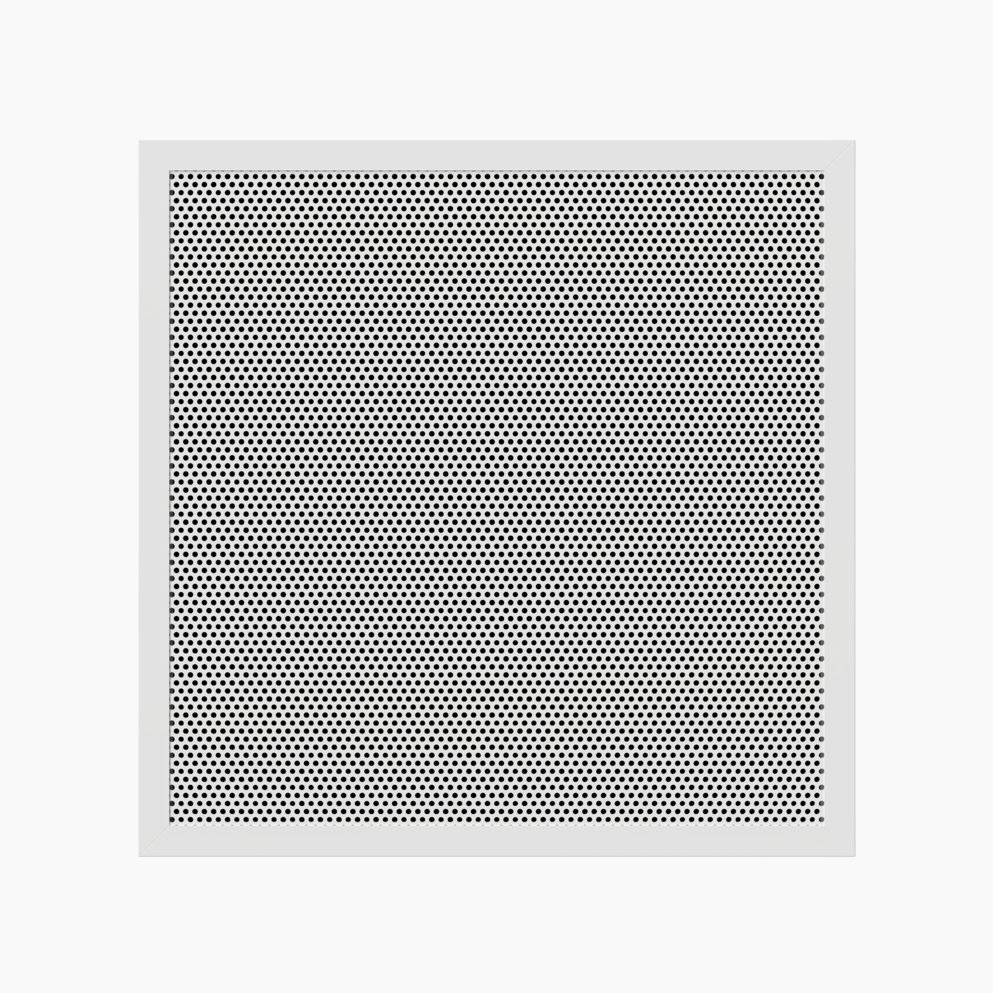 Grila perforata rectangulara din aluminiu si otel model PF-F