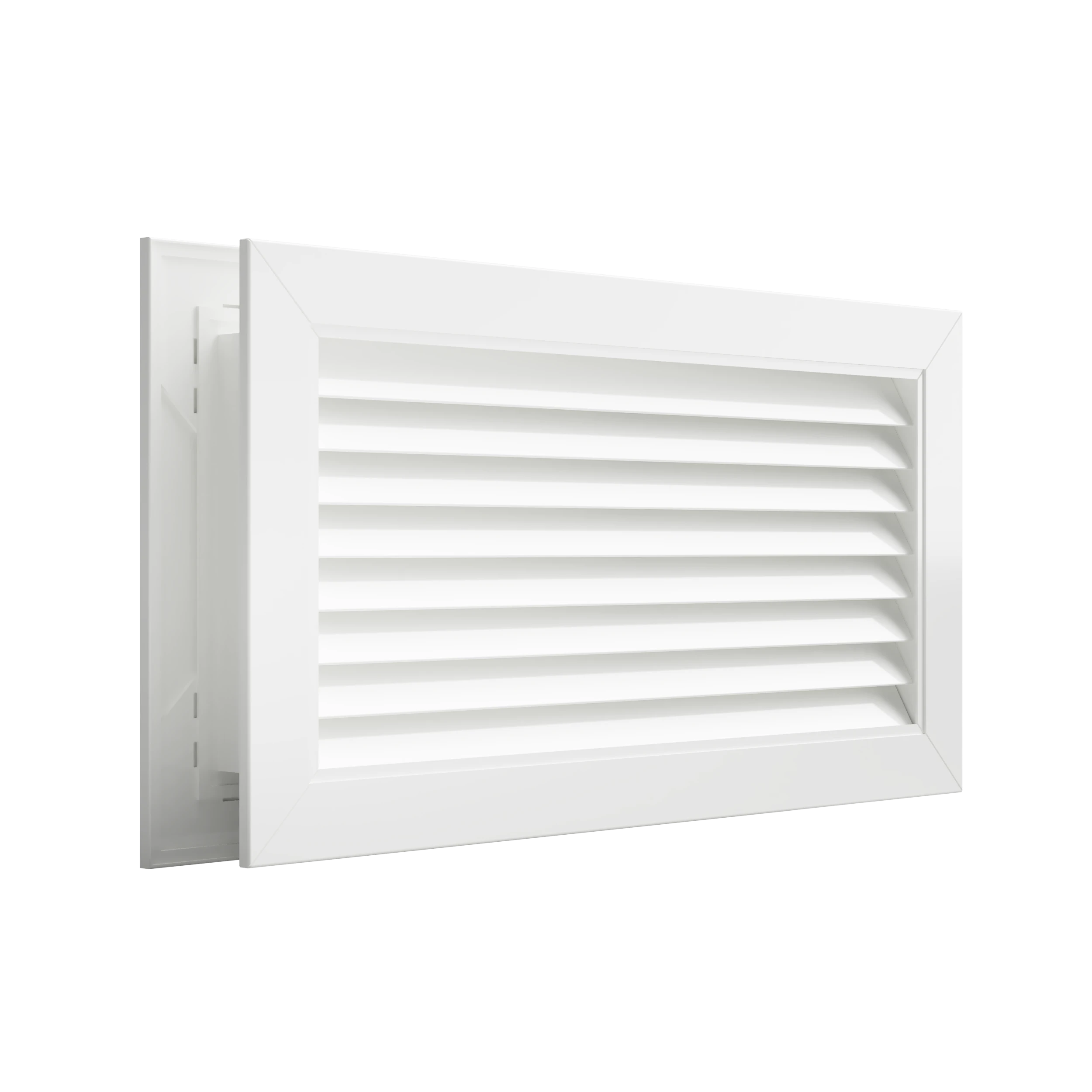 Grila de transfer pentru usi din aluminiu alb model TG